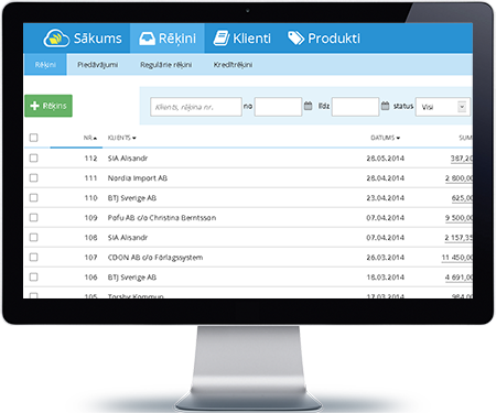 Rēķinu izrakstīšanas sistēma